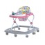Ходунки El Camino ME 1215 SIMPLY Pink, музыкальные, 8 колес, стопор, на батарейках, розовые