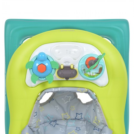 Ходунки ME 1103 PARADISE Tropical Green 3в1 муз.панель для ног, пушер, кол4шт, муз, св, салат-зел Ходунки ME 1103 PARADISE Tropical Green 3в1 муз.панель для ног, пушер, кол4шт, муз, св, салат-зел