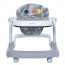 Ходунки ME 1163 MULTIWAY Gray 2в1 муз., пушер, колеса 6шт, муз, світло, на бат-ці, в кор, сірий
