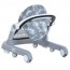 Ходунки ME 1163 MULTIWAY Gray 2в1 муз., пушер, колеса 6шт, муз, світло, на бат-ці, в кор, сірий