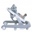 Ходунки ME 1163 MULTIWAY Gray 2в1 муз., пушер, колеса 6шт, муз, свет, на батарейках, в кор, сірий