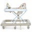 Ходунки ME 1184 FUN Beige музика, колеса 8шт, стопор, на бат-ці, бежевий