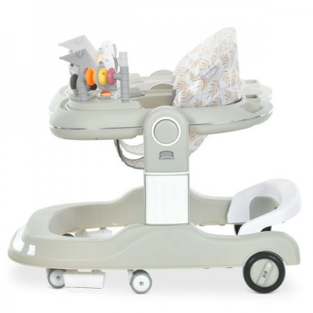 Ходунки ME 1200 URSA Beige 2в1 муз., пушер, колеса 6шт, світло, на бат-ці, в кор, бежевий Ходунки ME 1200 URSA Beige 2в1 муз., пушер, колеса 6шт, світло, на бат-ці, в кор, бежевий