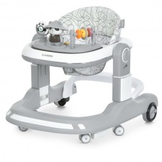 Ходунки ME 1200 URSA Gray 2в1 муз., пушер, колеса 6шт, свет, в кор, серый