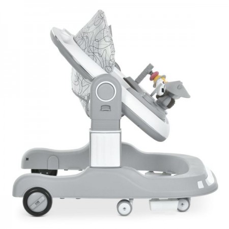 Ходунки ME 1200 URSA Gray 2в1 муз., пушер, колеса 6шт, свет, в кор, серый