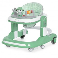 Ходунки ME 1200 URSA Green 2в1 муз., пушер, колеса 6шт, свет, на батарейках, в кор, зелений