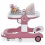 Ходунки ME 1200 URSA Pink 2в1 муз., пушер, колеса 6шт, світло, на бат-ці, в кор, рожевий Ходунки ME 1200 URSA Pink 2в1 муз., пушер, колеса 6шт, світло, на бат-ці, в кор, рожевий