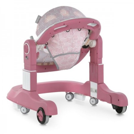 Ходунки ME 1200 URSA Pink 2в1 муз., пушер, колеса 6шт, світло, на бат-ці, в кор, рожевий Ходунки ME 1200 URSA Pink 2в1 муз., пушер, колеса 6шт, світло, на бат-ці, в кор, рожевий