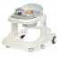 Ходунки ME 1200 URSA White 2в1 муз., пушер, колеса 6шт, світло, на бат-ці, в кор, білий