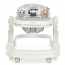 Ходунки ME 1200 URSA White 2в1 муз., пушер, колеса 6шт, світло, на бат-ці, в кор, білий