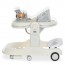 Ходунки ME 1200 URSA White 2в1 муз., пушер, колеса 6шт, світло, на бат-ці, в кор, білий