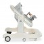 Ходунки ME 1200 URSA White 2в1 муз., пушер, колеса 6шт, світло, на бат-ці, в кор, білий