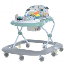 Ходунки ME 1215 SIMPLY Green музика, колеса 8шт, стопор, на батарейках, зелений