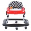Ходунки ME 1216 CAR WAY Red-Black музика, колеса 8шт, стопор, на бат-ці, червоно-чорний