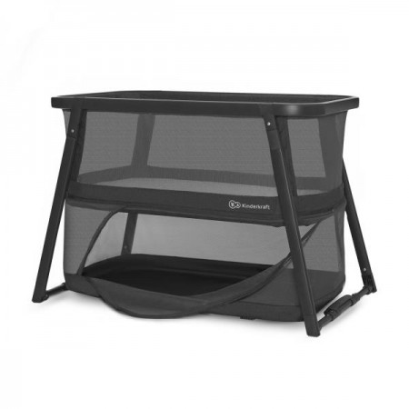 Кровать-манеж 4 в 1 Kinderkraft Sofi Plus Grey KLSOFIPLGRY0000