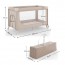 Коляска-манеж Kinderkraft Leody Up Beige KCLEODUPBEG0000 Коляска-манеж Kinderkraft Leody Up Beige KCLEODUPBEG0000