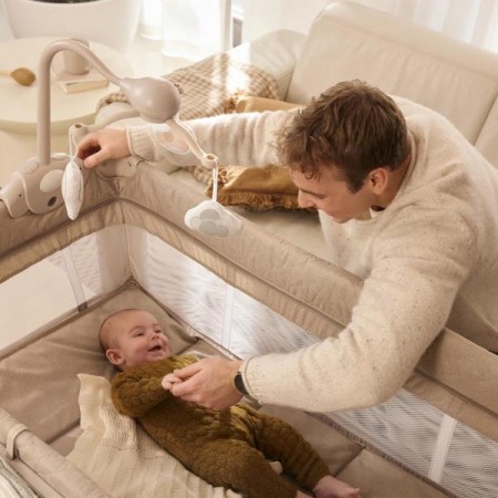 Коляска-манеж з пеленатором Kinderkraft Leody Up Grey KCLEODUPGRY00AC Коляска-манеж з пеленатором Kinderkraft Leody Up Grey KCLEODUPGRY00AC