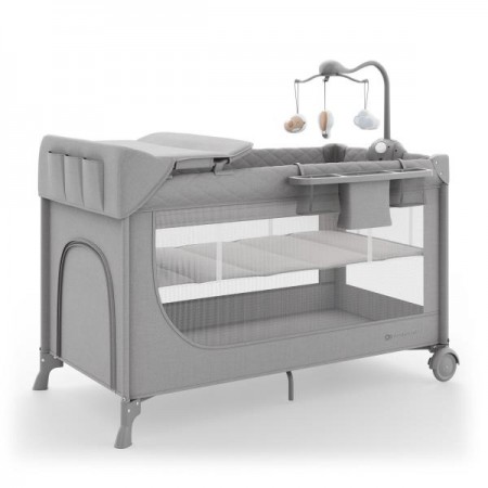 Коляска-манеж з пеленатором Kinderkraft Leody Up Grey KCLEODUPGRY00AC Коляска-манеж з пеленатором Kinderkraft Leody Up Grey KCLEODUPGRY00AC
