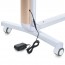 Кроватка-манеж ME 1125-G NOA Beige детское, APP, LED экран, 4цв., матрас, качели, ремни, сумка, алюм., золото+беж