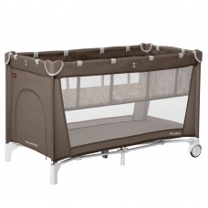 Манеж CARRELLO Piccolo+ CRL-18102 Chocolate Brown со вторым дном MOQ