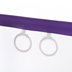 Манеж Классик фиолетовый прямоугольный, 112-84-в75см, 2 ручки, фиолетовый