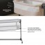 Приставне ліжечко-колиска Kinderkraft Nestee Up 2 Light Grey KLNEE002LGR0000