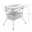 Столик для сповивання з ванночкою Kinderkraft Bubbly Grey KABUBB00GRY0000 Столик для сповивання з ванночкою Kinderkraft Bubbly Grey KABUBB00GRY0000