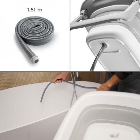 Столик для сповивання з ванночкою Kinderkraft Bubbly Grey KABUBB00GRY0000 Столик для сповивання з ванночкою Kinderkraft Bubbly Grey KABUBB00GRY0000