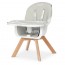 Детский деревянный стульчик для кормления El Camino ME 1050 ORGANIC v.2 Gray, серый
