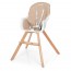 Детский деревянный стульчик для кормления El Camino ME 1050 ORGANIC v.2 Pink, разовый