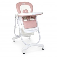 Детский стульчик для кормления El Camino M 3236 Dolce Rosette, розовый