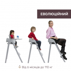 Стільчик для годування 3 в 1 Crescendo Up арт. 87046.07.00 колір Сірий