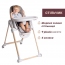 Стульчик для кормления Polly Armonia арт. 87140.61 цвет Серый