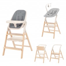 Стілець для кормления CARRELLO Ergo CRL-16701 Carbon Grey MOQ