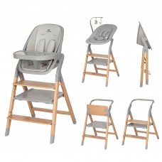 Стілець для годування CARRELLO Ergo CRL-16701 Nordic Grey Стілець для годування CARRELLO Ergo CRL-16701 Nordic Grey