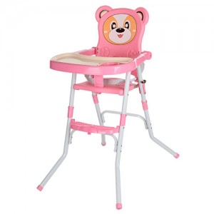 Дитячий стільчик для годування Bambi 113-8, рожевий