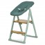 Стільчик EL CAMINO GROWEE ME 1222 Sage Green 4в1 (шезлонг, стільчик для годування, вежа Монтессорі, дорослий стілець), зелений Стільчик EL CAMINO GROWEE ME 1222 Sage Green 4в1 (шезлонг, стільчик для годування, вежа Монтессорі, дорослий стілець), зелений