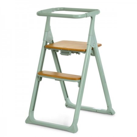 Стільчик EL CAMINO GROWEE ME 1222 Sage Green 4в1 (шезлонг, стільчик для годування, вежа Монтессорі, дорослий стілець), зелений Стільчик EL CAMINO GROWEE ME 1222 Sage Green 4в1 (шезлонг, стільчик для годування, вежа Монтессорі, дорослий стілець), зелений