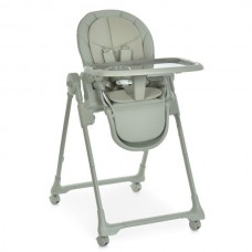 Стільчик El Camino CRYSTAL ME 1037 Nude Green для годування, 5-точ. ремені, матрац, 4 колеса, шкір., зелений нюд Стільчик El Camino CRYSTAL ME 1037 Nude Green для годування, 5-точ. ремені, матрац, 4 колеса, шкір., зелений нюд