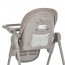 Стільчик El Camino CRYSTAL ME 1037 Nude Taupe для годування, 5-точ. ремені, матрац, 4 колеса, шкір., бежевий нюд Стільчик El Camino CRYSTAL ME 1037 Nude Taupe для годування, 5-точ. ремені, матрац, 4 колеса, шкір., бежевий нюд