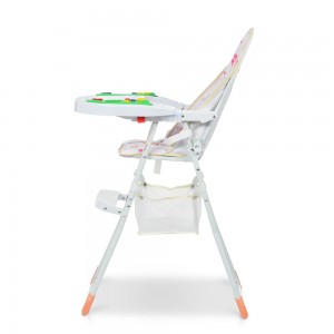 Детский стульчик для кормления Bambi M 0404-2, белый