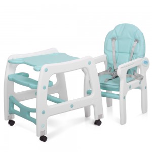 Детский стульчик-трансформер для кормления Bambi M 1563-12-1, голубой