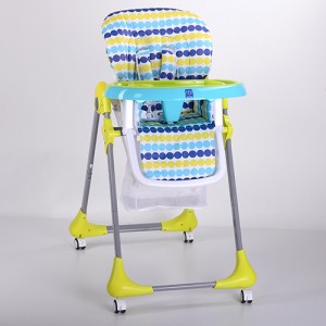 Детский стульчик для кормления Bambi M 3233-10, голубой