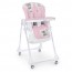 Детский стульчик для кормления Bambi M 3233 Teddy Pink, розовый