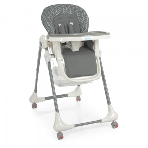 Детский стульчик для кормления Bambi M 3233L Gray, серый