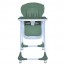 Стульчик M 3233L Jade Green для годування, 3 положення спинки та підніжки, 4колеса, корзинка, екошкіра, зелений Стульчик M 3233L Jade Green для годування, 3 положення спинки та підніжки, 4колеса, корзинка, екошкіра, зелений