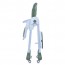 Стульчик M 3233L Jade Green для годування, 3 положення спинки та підніжки, 4колеса, корзинка, екошкіра, зелений Стульчик M 3233L Jade Green для годування, 3 положення спинки та підніжки, 4колеса, корзинка, екошкіра, зелений