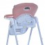 Стульчик M 3233L Pink для кормления, 3 положения спинки и подножки, 4колеса, корзинка, экокожа, розовый Стульчик M 3233L Pink для кормления, 3 положения спинки и подножки, 4колеса, корзинка, экокожа, розовый