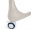 Стульчик M 3233L Taupe Beige для кормления, 3 положения спинки и подножки, 4колеса, корзинка, экокожа, бежевый Стульчик M 3233L Taupe Beige для кормления, 3 положения спинки и подножки, 4колеса, корзинка, экокожа, бежевый
