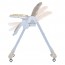 Стульчик M 3233L Taupe Beige для кормления, 3 положения спинки и подножки, 4колеса, корзинка, экокожа, бежевый Стульчик M 3233L Taupe Beige для кормления, 3 положения спинки и подножки, 4колеса, корзинка, экокожа, бежевый